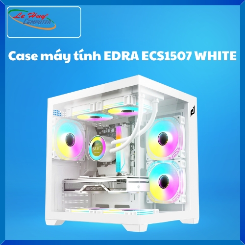 Case máy tính EDRA ECS1507 WHITE