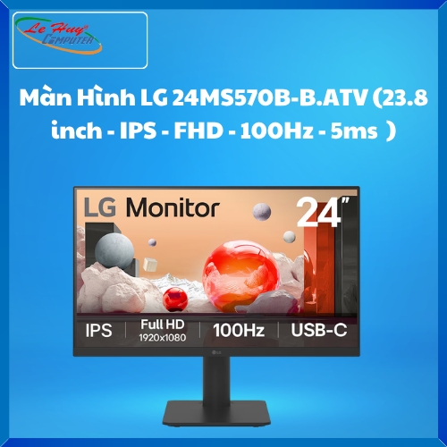 Màn Hình LG 24MS570B-B.ATV (23.8 inch - IPS - FHD - 100Hz - 5ms  )