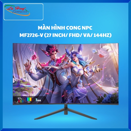 Màn Hình Máy Tính NPC Cong MF2726-V (27 INCH/ FHD/ VA/ 144HZ)