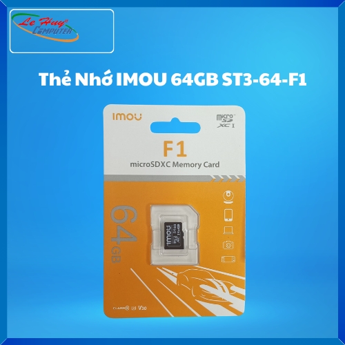 Thẻ Nhớ Micro SD IMOU 64GB ST3-64-F1