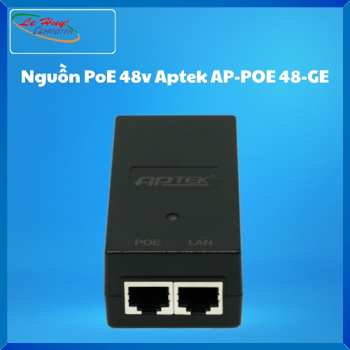 Bộ Nguồn PoE 48v Aptek AP-POE48-GE