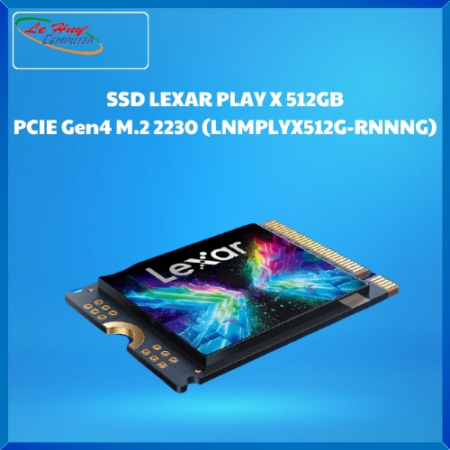 Ổ cứng SSD LEXAR PLAY X 1TB PCIE Gen4 M.2 2230 (LNMPLYX001T-RNNNG)