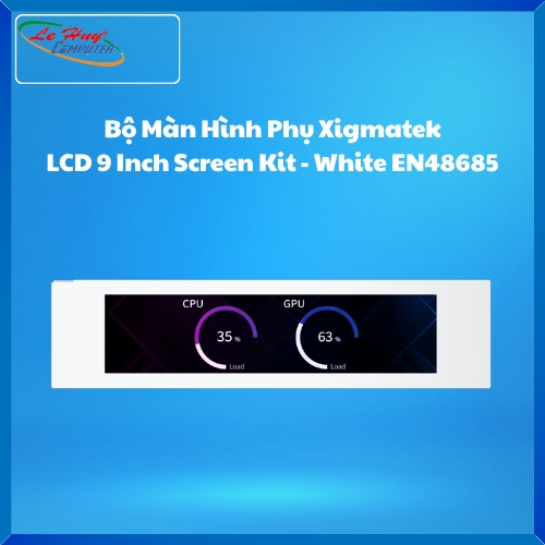 Bộ Màn Hình Phụ Xigmatek LCD 9 Inch Screen Kit - White EN48685