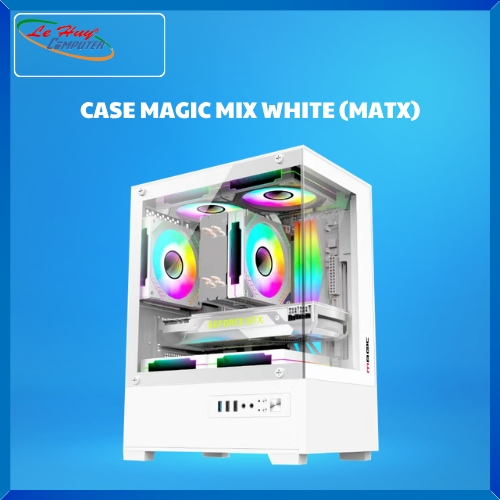 Vỏ Máy Tính - Case MAGIC MIX White No Fan