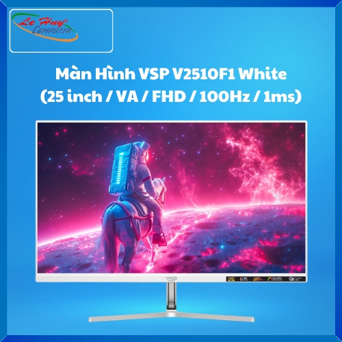 Màn hình LCD 25INCH VSP V2510F1 White (25 inch / VA / FHD / 100Hz / 1ms)