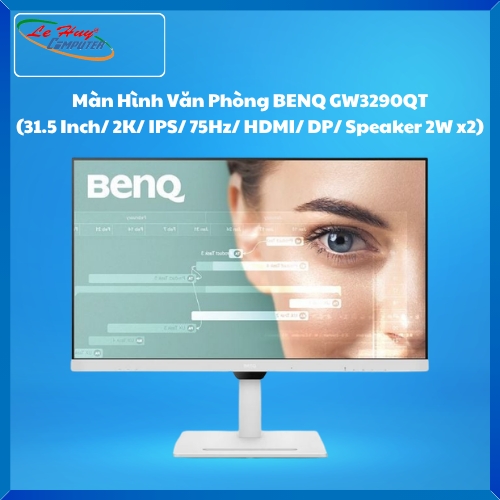 Màn hình LCD Văn Phòng BENQ GW3290QT Loa Tích Hợp (31.5 Inch/ 2K/ IPS/ 75Hz/ HDMI/ DP/ Speaker 2W x2)