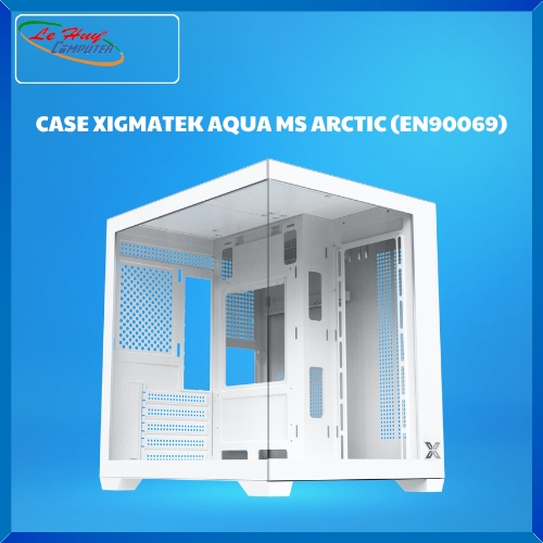 Vỏ Máy Tính - CASE Xigmatek AQUA MS Arctic No Fan (EN90069)