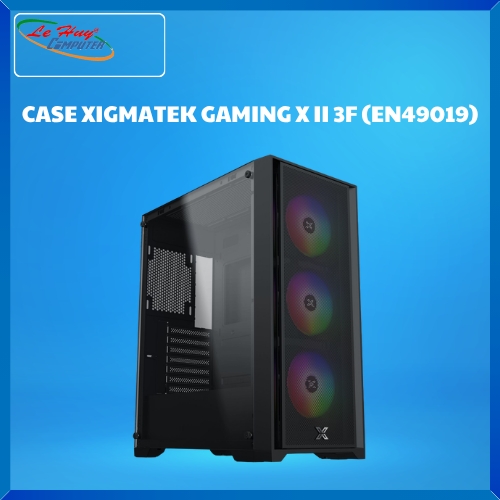 Vỏ máy tính Xigmatek Gaming X II 3F Đen (EN49019)
