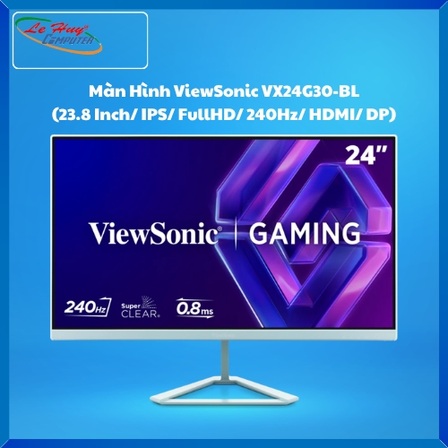 Màn Hình Máy Tính ViewSonic VX24G30-BL Blue (23.8 Inch/ IPS/ FullHD/ 240Hz/ HDMI/ DP)