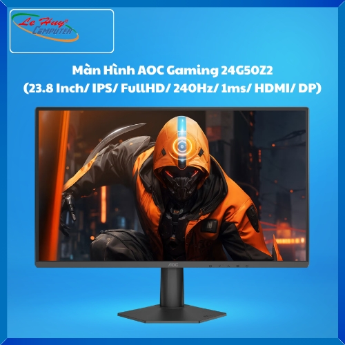 Màn Hình Máy Tính AOC Gaming 24G50Z2 (23.8 Inch/ IPS/ FullHD/ 240Hz/ 1ms/ HDMI/ DP)