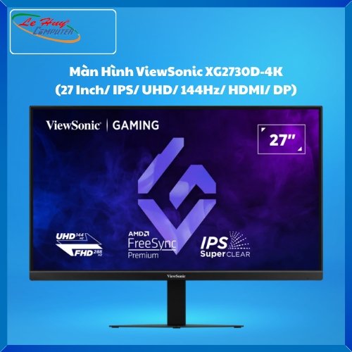 Màn Hình Máy Tính ViewSonic XG2730D-4K (27 Inch/ IPS/ UHD/ 144Hz/ HDMI/ DP)