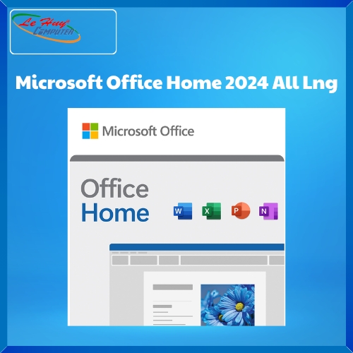 Phần mềm Microsoft Office Home 2024 All Lng