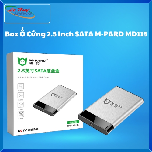 Box Ổ Cứng 2.5 Inch SATA M-PARD MD115