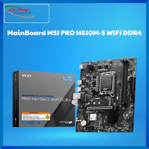 Bo Mạch Chủ - MainBoard MSI PRO H610M-S WIFI DDR4