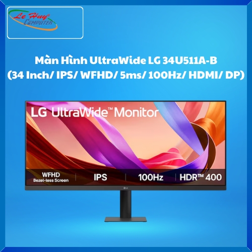 Màn Hình UltraWide LG 34U511A-B (34 Inch/ IPS/ WFHD/ 5ms/ 100Hz/ HDMI/ DP)