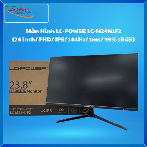 Màn Hình Máy Tính LC-POWER LC-M24N1F2 (24 inch/ FHD/ IPS/ 144Hz/ 1ms/ 99% sRGB)