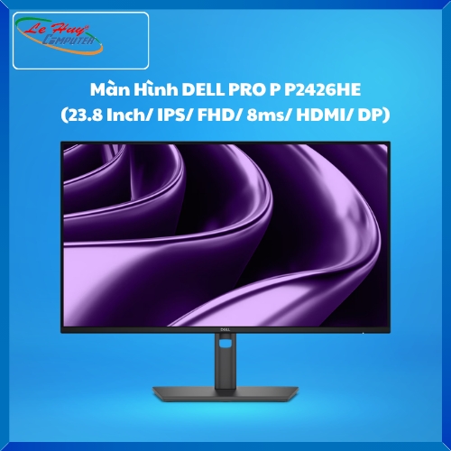 Màn Hình Máy Tính DELL PRO P P2426HE (23.8 Inch/ IPS/ FHD/ 8ms/ HDMI/ DP)