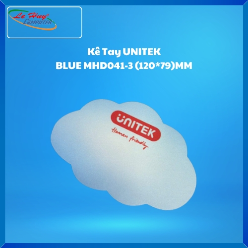 Kê Tay UNITEK BLUE MHD041-3 (120*79)MM