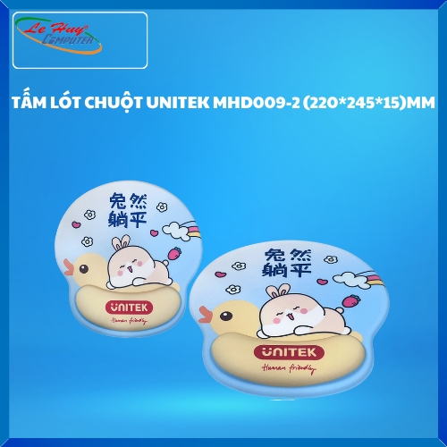 Tấm lót chuột UNITEK MHD009-2 (220*245*15)MM