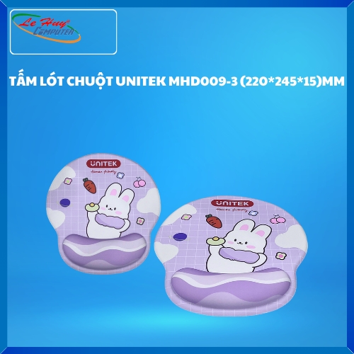 Tấm lót chuột UNITEK MHD009-3 (220*245*15)MM