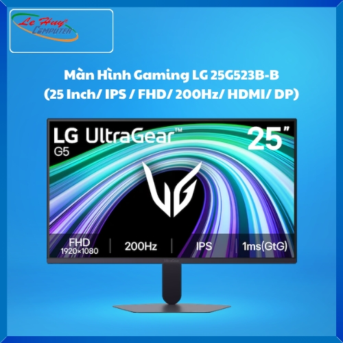 Màn Hình UltraWide G5 Gaming LG 25G523B-B (25 Inch/ IPS / FHD/ 200Hz/ HDMI/ DP)