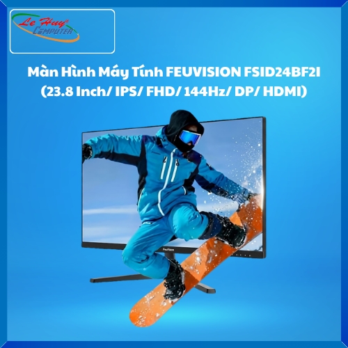 Màn Hình Máy Tính Feuvision FSID24BF2I (23.8 Inch/ IPS/ FHD/ 144Hz/ DP/ HDMI)