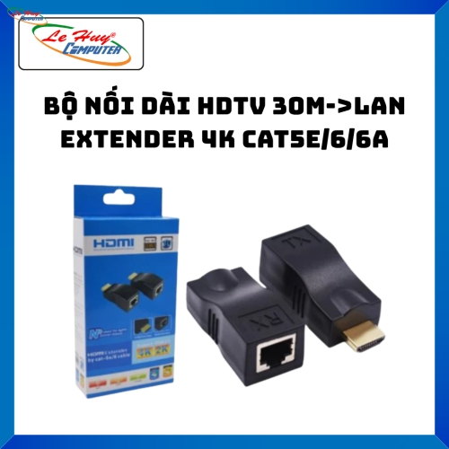 BỘ NỐI DÀI HDTV 30m->LAN EXTENDER 4K CAT5E/6/6A
