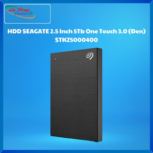 Ổ Cứng Di Động HDD 2.5 Inch 5TB Seagate One Touch 3.0 STKZ5000400 (Đen)