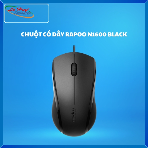 Chuột Gaming Có Dây Rapoo N1600 Black
