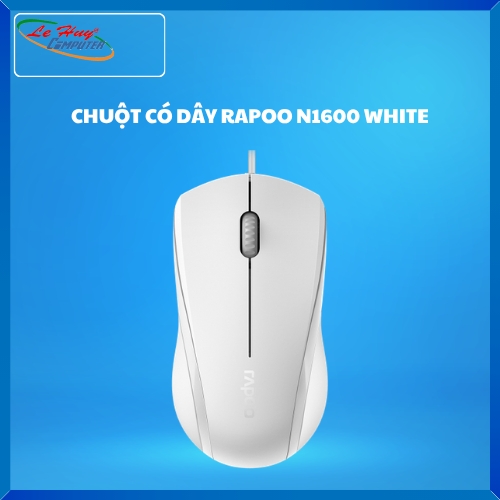 Chuột Gaming Có Dây Rapoo N1600 White