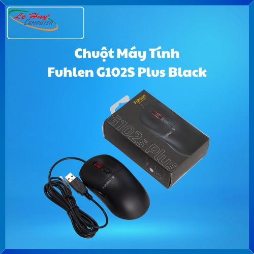 Chuột Máy Tính Fuhlen G102S Plus Black