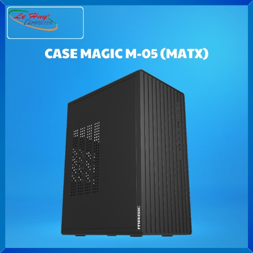Vỏ Máy Tính - Case MAGIC M-05 Black No Fan (M-ATX)