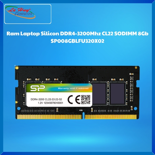 RAM Laptop Silicon Power 8GB DDR4 3200MHz (SP008GBLFU320X02)