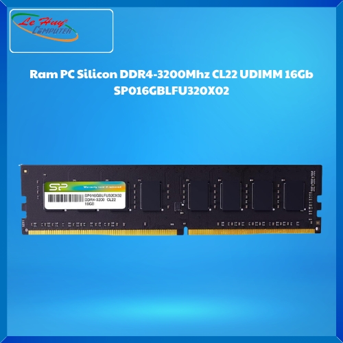 Ram Máy Tính Silicon Power DDR4 16GB 3200Mhz (SP016GBLFU320X02)