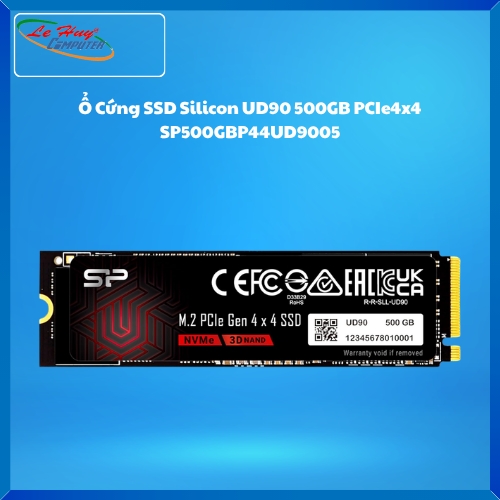 Ổ cứng SSD Silicon UD90 500GB PCIe4x4 (SP500GBP44UD9005)