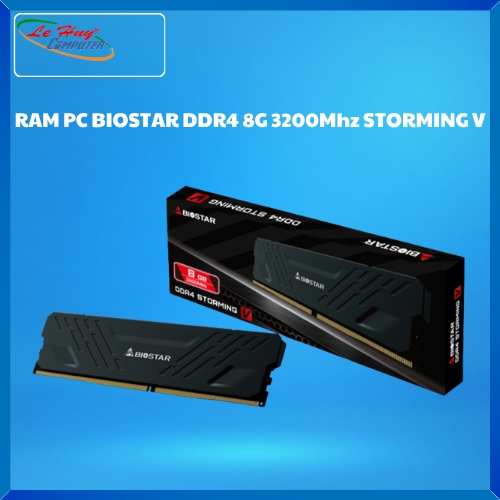 Ram Máy Tính BIOSTAR Storming V DDR4 8GB/ 3200Mhz