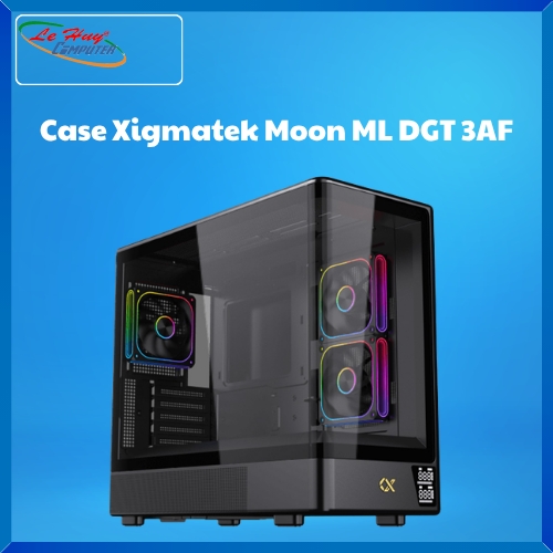 Case Xigmatek Moon ML DGT 3AF Kèm 3 Fan