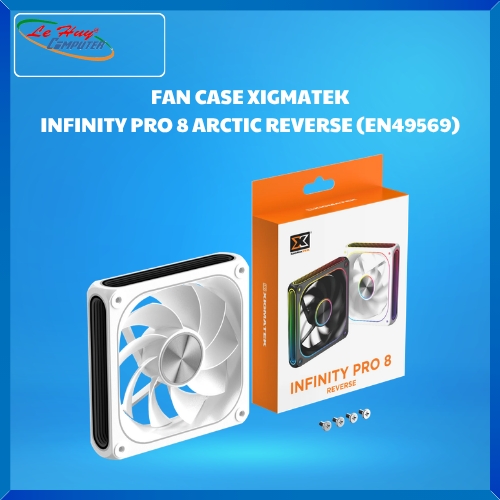 Fan case XIGMATEK INFINITY PRO 8 ARCTIC REVERSE (EN49569)