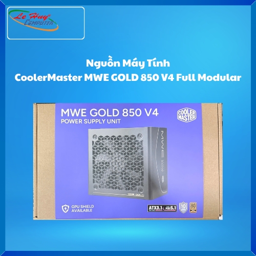Nguồn Máy Tính CoolerMaster MWE GOLD 850 V4 Full Modular