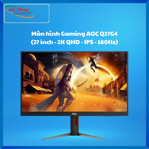 Màn Hình Máy Tính AOC Q27G4 (27 inch - 2K QHD - IPS - 180Hz)