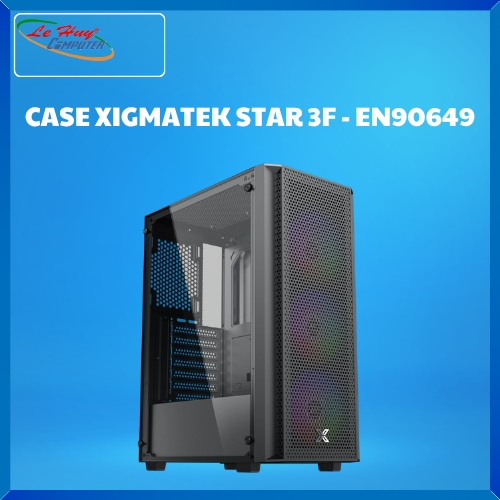 Case Xigmatek Star 3F (EN90649) Kèm 3 Fan