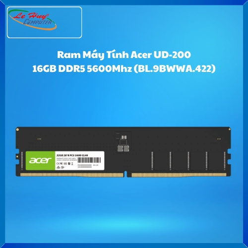 Ram Máy Tính Acer UD-200 16GB DDR5 5600Mhz (BL.9BWWA.422)