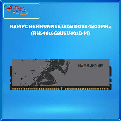 Ram Máy Tính MEMRUNNER 16GB DDR5 4800MHz (RN54816G8U5U401B-M)