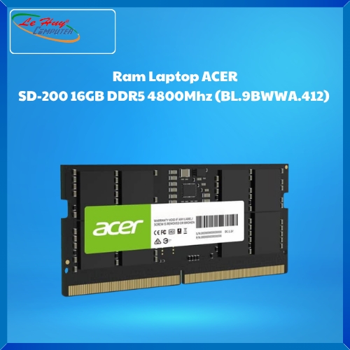 Ram Laptop Acer SD-200 16GB DDR5 4800Mhz (BL.9BWWA.412)
