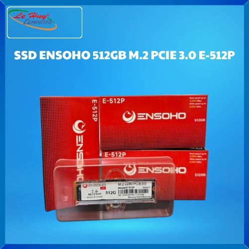 Ổ Cứng Máy Tính - SSD ENSOHO 512GB M.2 PCIE 3.0 E-512P