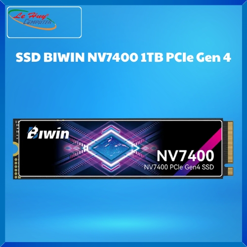 Ổ Cứng Máy Tính - SSD Biwin NV7400 1TB M.2 2280 PCIe Gen4×4, NVMe 2.0