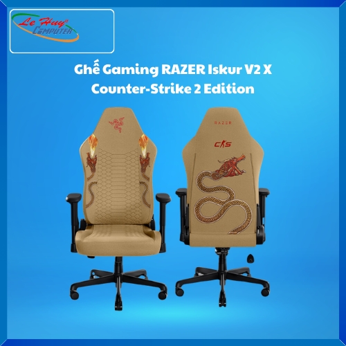 Ghế Gaming RAZER Iskur V2 X Counter-Strike 2 Edition