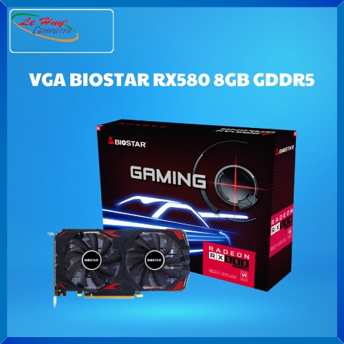 Card Màn Hình - VGA BIOSTAR RX580 8GB GDDR5 (VA5815RV82)