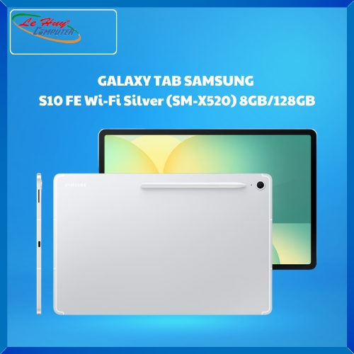GALAXY TAB SAMSUNG S10 FE Wi-Fi Silver (SM-X520) 8GB/128GB