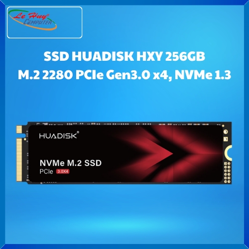 Ổ Cứng Máy Tính - SSD HUADISK HXY 256GB M.2 2280 PCIe Gen3.0 x4, NVMe 1.3